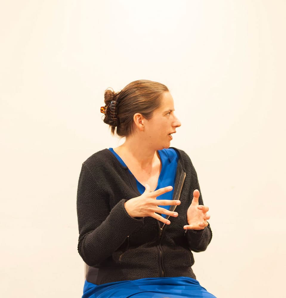 Melanie speaking at keynote